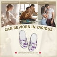 thumbnail image 7 of Lsque Orchids Flowers Pattern Womens Comfort Cotton on Scuff With Memory Foam and Anti-skid Sole Slipper-35/36, 7 of 7