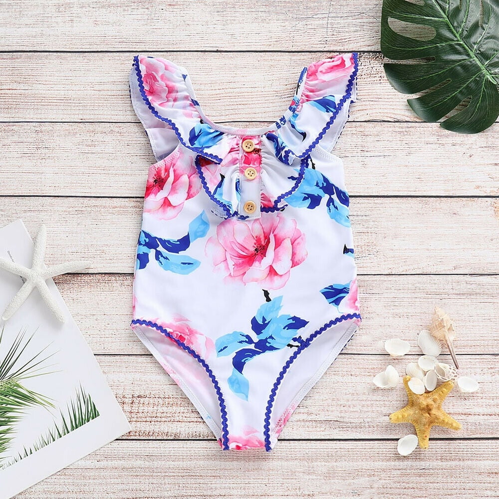 Toddler Baby Kids Girls Swimsuit 