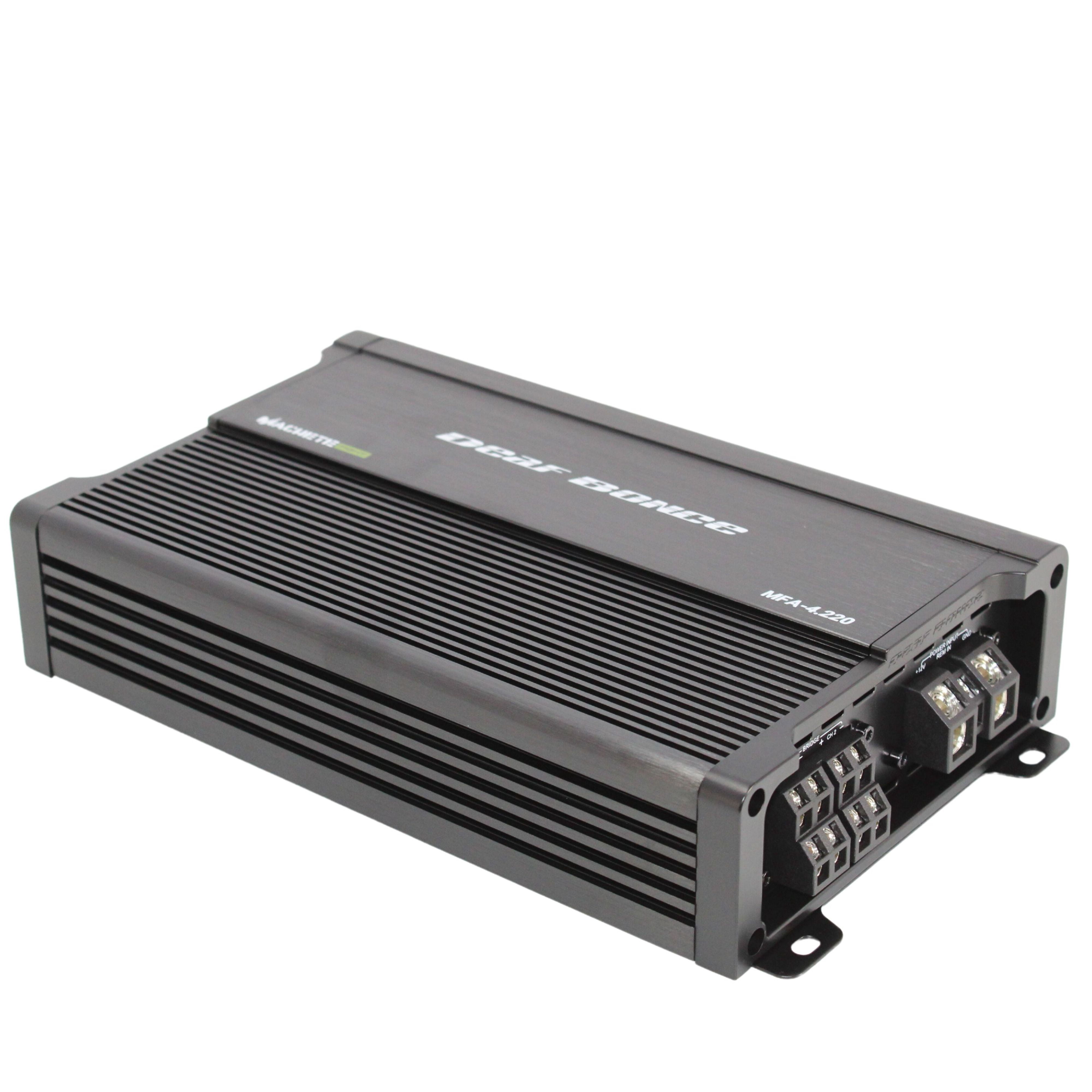 Deaf Bonce MFA-4.220 Machete Series 220 Watts 4-Channel Class-D Car Amplifier