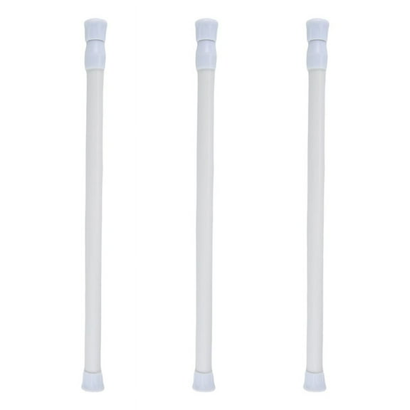 3 x clothes pole-White