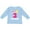 AE-Light Blue, variant on Inktastic 3rd Birthday 3 Year Old Girls Rainbow Star Girls Long Sleeve Toddler T-Shirt