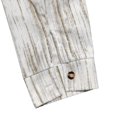 thumbnail image 4 of Mens Corduroy-Shirts with Pocket Long Sleeve Button-Down Collar Tshirts Shirt Trendy Stripe Printed Slim Vintage Cowboys Going-Out Tops, 4 of 7