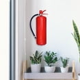 thumbnail image 1 of WRISTBIQUE 4Ud Gancho De Pared Para Extintor De Incendios Rojo Con Instalación Fácil Y Segura, 1 of 6