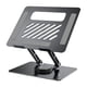 thumbnail image 1 of Soporte para laptop, estructura ajustable, diseño portátil Gris, 1 of 9