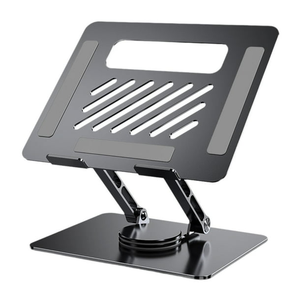 Soporte portátil para laptop, estructura plegable y ligera Gris