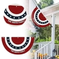 thumbnail image 2 of 2Pcs Personalized Fan Flag America's 250th Anniversary Banner 3x6 ft 1776 2026 Anniversary Bunting Outdoor Hanging Decor with Grommets for Porch Yard, Red 17.7"x35.8", 2 of 6