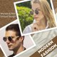 thumbnail image 3 of Gafas de sol Hombre Mujer Aviadores Retro Steampunk, 3 of 3