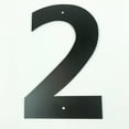 thumbnail image 2 of Bookishbunny 12 inch Black Large Numbers Iron Metal Home Business House Street Address, 2 of 8