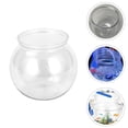 thumbnail image 2 of MasteelfCA 2 Pcs Aquariums en Plastique Transparents Petits Aquariums Ménagers Aquariums à Poissons Rouges, 2 of 7