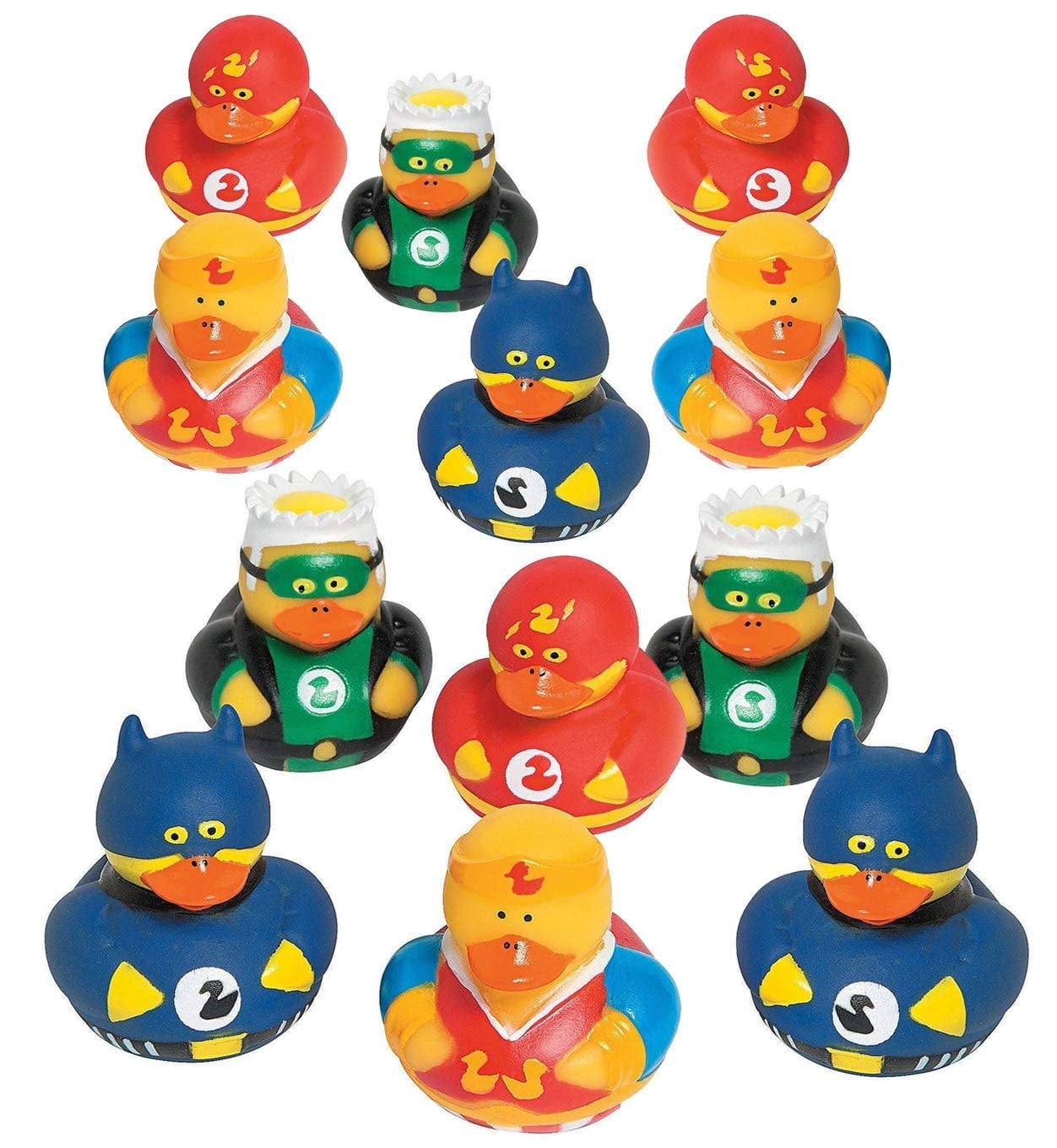 superhero rubber ducks