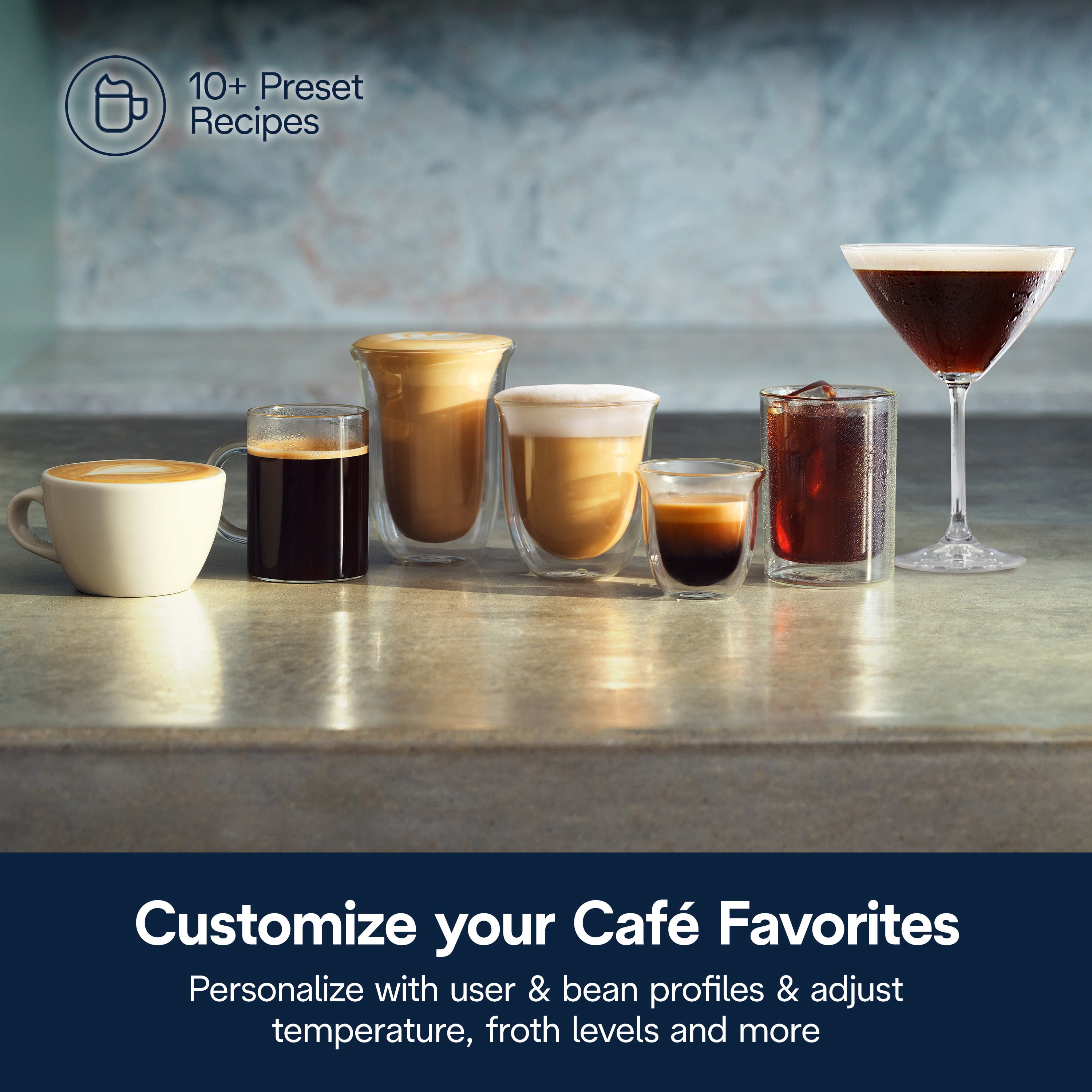 De'Longhi La Specialista Touch Espresso Machine with Cold Brew & Auto LatteArt Technology