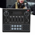 thumbnail image 4 of V9 Bluetooth Sound Card Mixer Ultimate Stereo Audio Solution for Gaming Mobile Phones and Live Broadcasting Enhance, 4 of 9