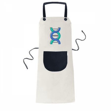 

Organization Tortuosity Specimen Apron Adjustable Bib Cotton Linen BBQ Kitchen Pocket Pinafore