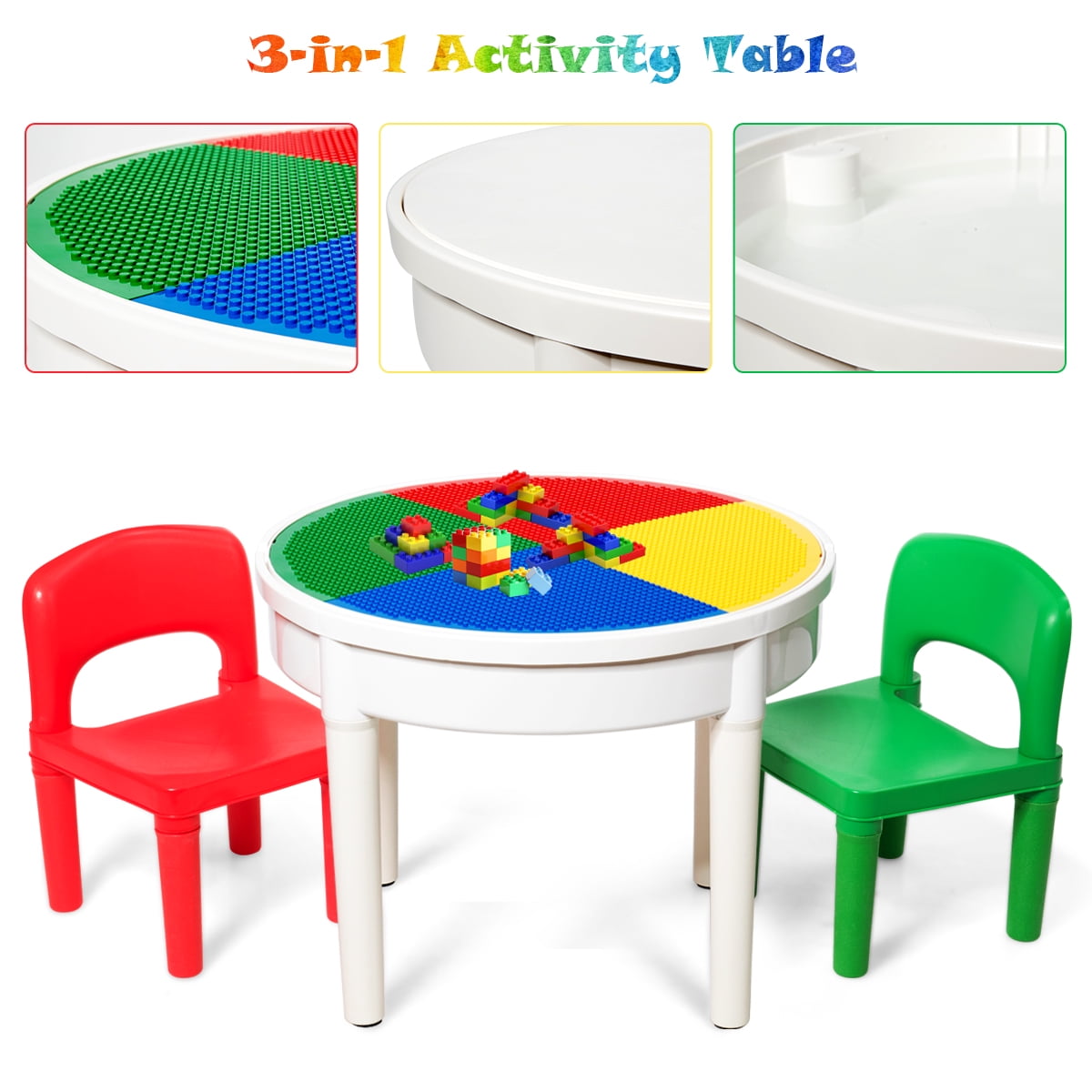 kids activity table and chairs