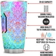 thumbnail image 2 of Mom Birthday Gifts,Mother Gifts,20 OZ Stainless Steel Insulated Tumblers with Lid, 2 of 6