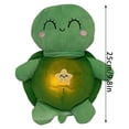 thumbnail image 2 of Anxiety Relief Animal Plush Doll, Breathing Doll With Calming Music, Lights, Sleeping Doll Plush, Soothing Doll For Adults & Kids, Stress Relief Stuffed Green Turtle Ornament, 2 of 4