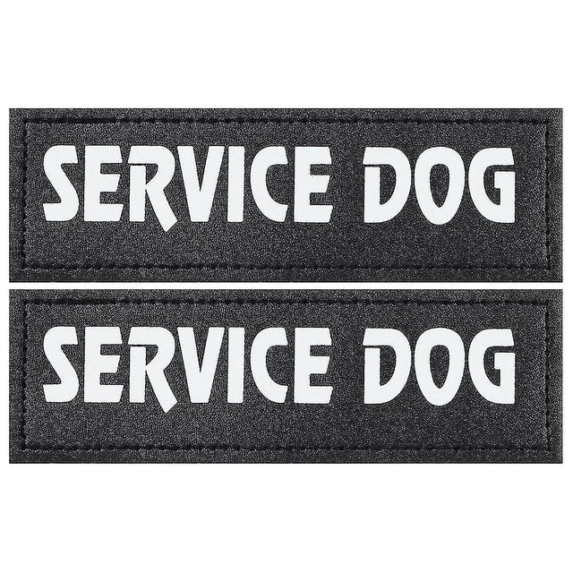 2 unids/set en entrenamiento etiquetas de arnés reflectantes etiqueta de seguridad pegatina de correa para mascotas
