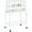 White, variant on FASCK 47-inch Rolling Breeding Flight Bird Cages for Parakeets Budgies Finches Cockatiels Conures Lovebirds Canaries Parrots with Detachable Stand,White