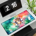 thumbnail image 3 of Funny Watercolor Adorable Abyssinian Peeking Through Torn Paper Effect Desk Mat Full Keyboard Mouse Pad Cat Lover Kitten Owner Gifts Large Mousepad - 00026, 3 of 5