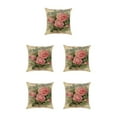 thumbnail image 3 of Maytalsory Easy To Change Flowers Pillowcase Addition To Home Decor Polyester Decorative Pillow Cushion Covers Soft Durable kztym001-7 5Set, 3 of 6