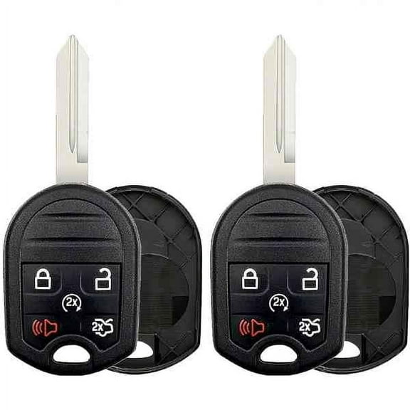 Replacement Keyless Remote Head Key Fob for Ford Flex 2013 FCC Part Number 164-R8000 Pack of 2