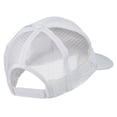 thumbnail image 4 of Youth Italy Flag Embroidered Foam Mesh Back Cap - White OSFM, 4 of 5