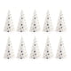thumbnail image 5 of GOOHOCHY 10 tocados triangulares para fiesta de cumpleaños infantil, sombreros de fiesta, decoración a rayas, suministros para fiestas (fondo de lunares, dorado), 5 of 7