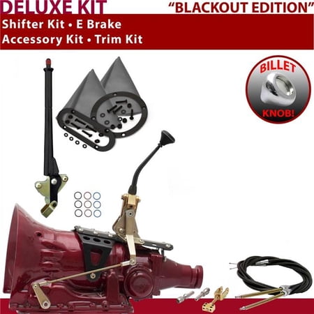 American Shifter PG Shifter Kit Black 8 in. E Brake Cable Trim Kit for EE500