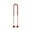 Red, variant on erfcxs Silicone Anti-Lost Rope Neck Lanyard For Beats-Studio Buds Bluetooth Headset