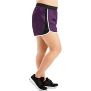 JMS من Hanes Womens Plus Size Active Run Shorts