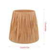 thumbnail image 2 of GETAJGHSD Paper Floor Lamp Cover for Home Owners Delicate Brown 1Pack, 2 of 5