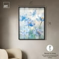 thumbnail image 4 of Dreaming in Blue Shadowbox Print Floral Art by Art Remedy, Black Frame, 36 x 45, 4 of 6