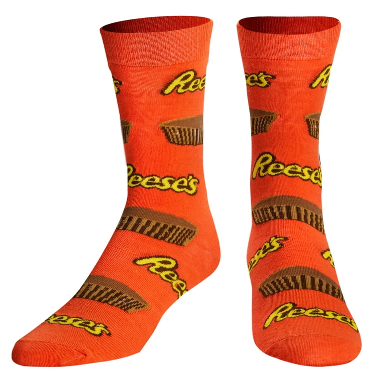 Crazy Socks, Men Crazy Socks, size 8‚Äì12, Reese's Peanut Butter