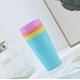thumbnail image 4 of Vasos de plástico irrompibles de 500 ml, sin BPA, aptos para lavavajillas, juego de 12, 4 colores, reutilizables, para niños y adultos., 4 of 8