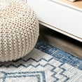thumbnail image 2 of JONATHAN Y JONATHAN  Y Carwa Diamond Tribal Medallion Indoor/Outdoor Area Rug 2 X 8 - Ivory/Blue, 2 of 5