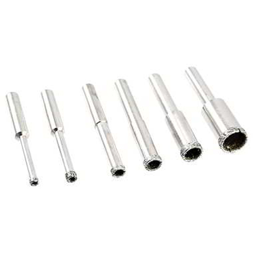 6pc Diamond Hole Saw Set Core Drill 