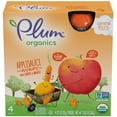 thumbnail image 4 of Plum Organics� Mashups� Applesauce, Carrot & Mango 3.17oz Pouch-4-Pack, 4 of 9