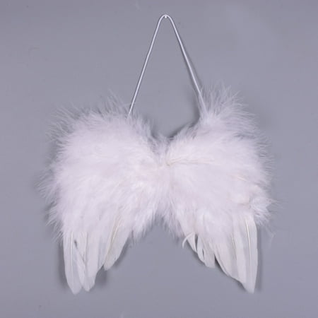 Golden Angel Wings Angel Feather Wings Festival Costume Angel Fairy Wings for Christmas Holiday Party ()