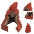 thumbnail image 1 of Chapeau de Chien, Réutilisable Chat Halloween Chapeau Respirant Peluche Réglable Forme Unique Doux Chaud pour Prendre des Photos pour les Fêtes de Week-End, 1 of 8