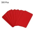 thumbnail image 3 of Unique Bargains 3.5' x 2' Blank Paper Business Cards Small Index Flash Cards Message Note Card, Red 300 Pack, 3 of 5