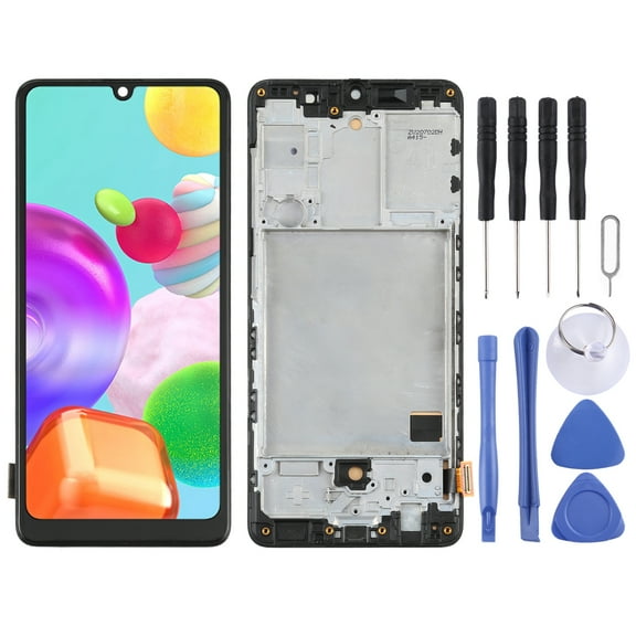 Cellphone Spare Parts  TFT LCD Screen for Samsung Galaxy A41 SM-A415 Digitizer Full Assembly with Frame
