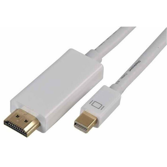 PRO SIGNAL - Mini DisplayPort to HDMI Male to Male Lead, 2m White