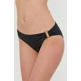 thumbnail image 2 of Ralph Lauren BLACK Beach Club Metallic-Ring Bikini Swim Bottom, US 16, 2 of 4
