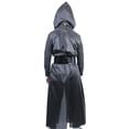 thumbnail image 4 of Disfraz de Kylo Ren de Star Wars para niños y niñas de 3 a 14 años, vestido elegante para el día de la semana, trajes de uniforme para fiesta de Halloween, 4 of 5
