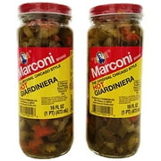 Marconi The Original Chicago Style Hot Giardiniera, Pack of 2 (2 Items)