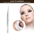 thumbnail image 2 of LYUMO 4 Types Grafting False Eyelashes Stainless Steel Tweezers Eye Lashes Extension Kit , Eye Lashes Extension Tool , Individual Eyelashes Extension Tweezers, 2 of 8