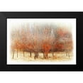 thumbnail image 2 of Vest, Chris 24x17 Black Modern Framed Museum Art Print Titled - Row of Red Trees, 2 of 5