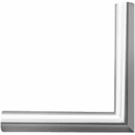 Crl 90 Degree Corner - CRL Polished Stainless Steel Wall 90 Degree Corner