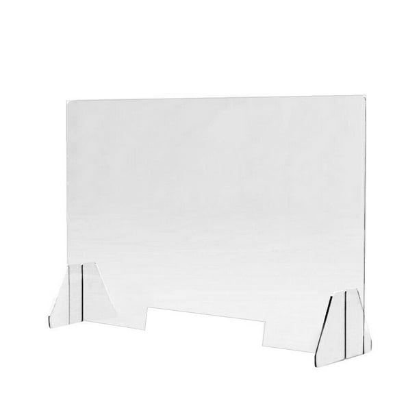 Sneeze Guard 24 Inch X 24 Inch X 1/8 Inch Thick Protective Plastic