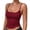 Red, variant on Minjewel Womens Tank Tops - Polka Dot Casual Comfortable Sleeveless Camisole Top - Soft Breathable Blouse for Summer,Black L